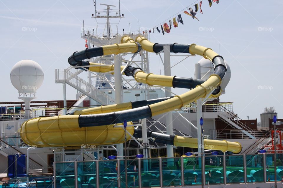 Carnival Cruise Slide/Water works