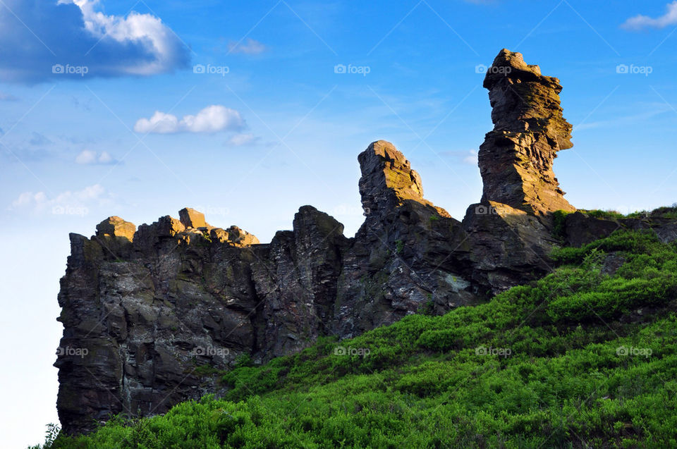 sky nature outdoor grass by kbuntu