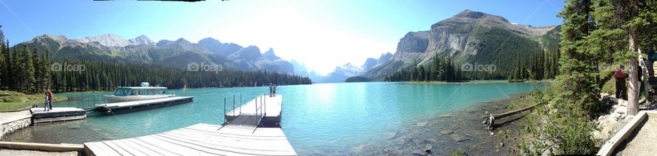 Spirit Island at Maligne Lake