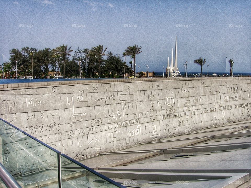 Places. Grounds of the Library of Alexandria