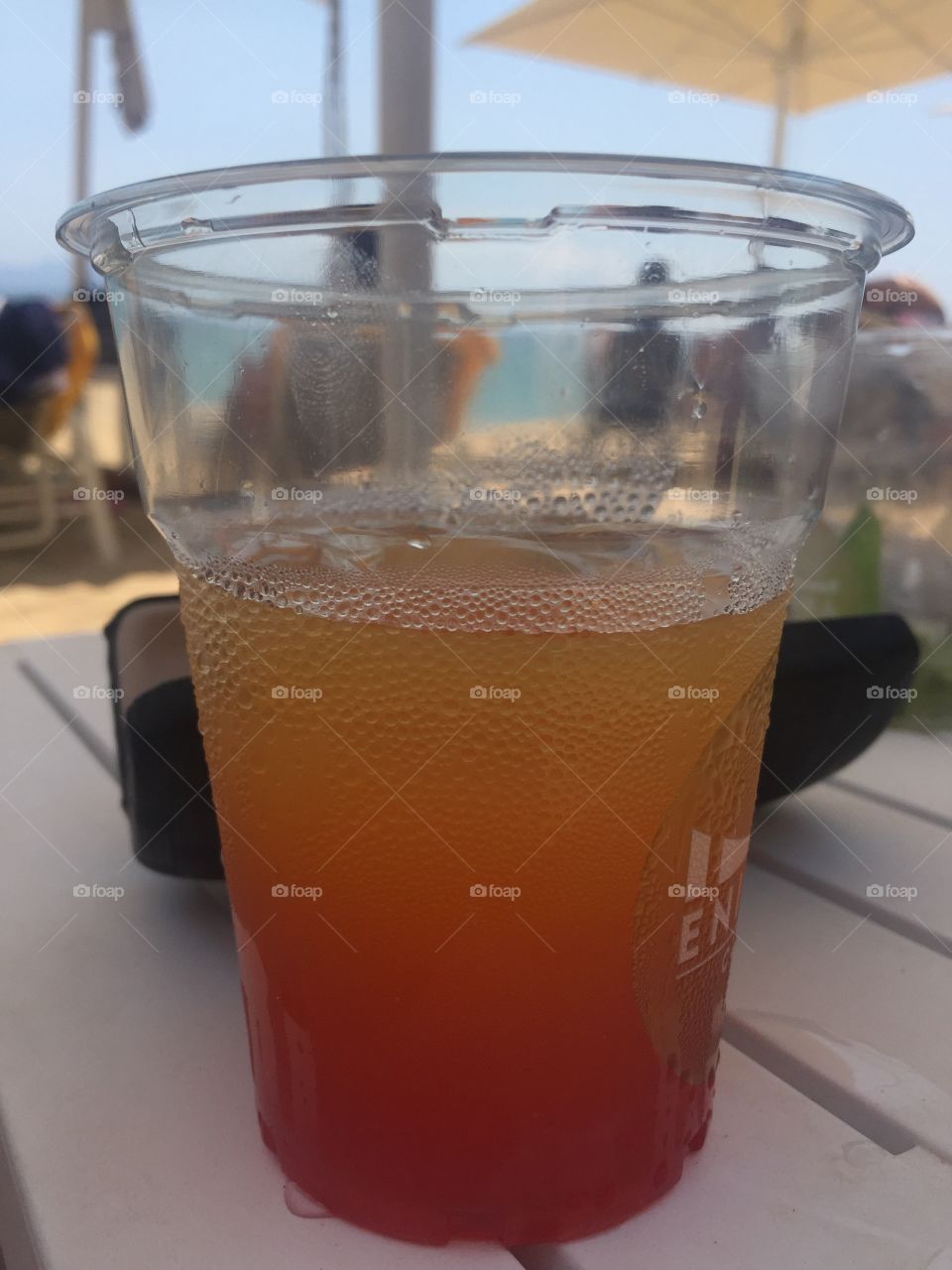 cocktail on the beach