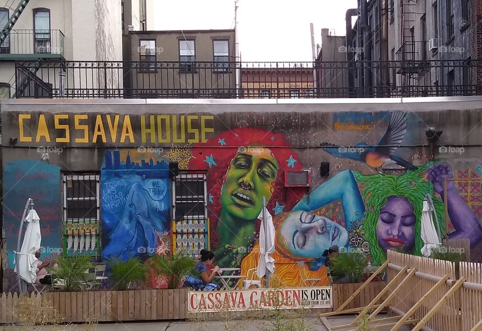 Mural Art in Spanish Harlem NYC