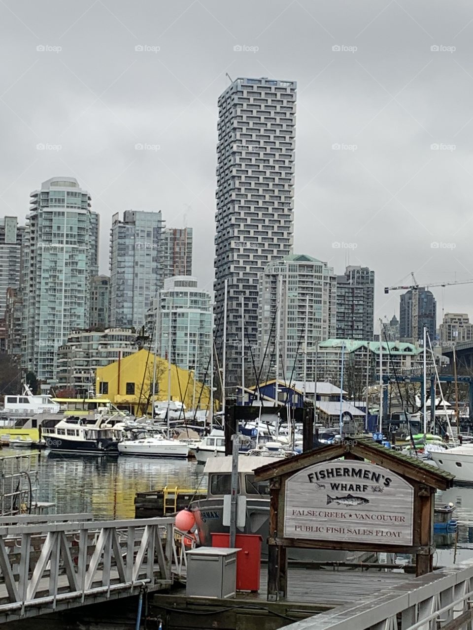 Granville Island, Fishermen’s Wharf, Vancouver, British Columbia Canada