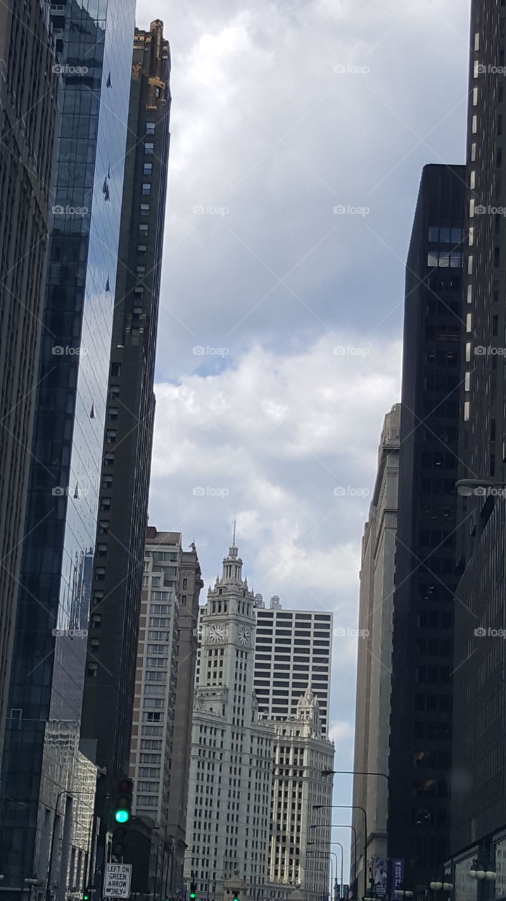 Architecture, City, Skyscraper, Business, No Person