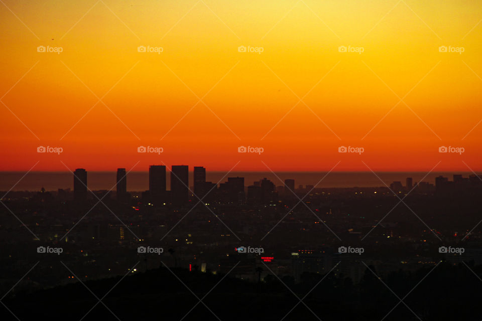 Sunset at LA 