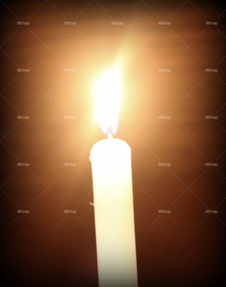 Candle glow