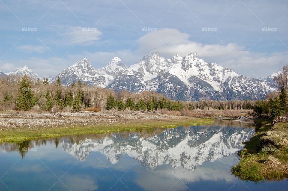 Reflecting Tetons