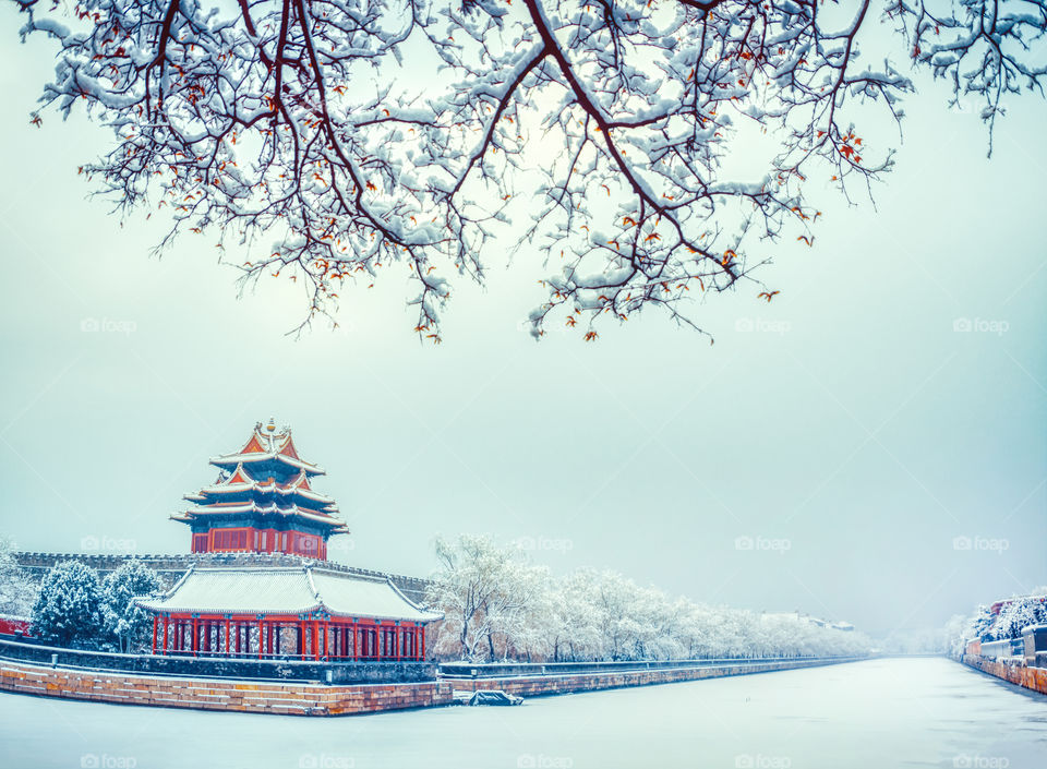 Snow in the Forbidden City