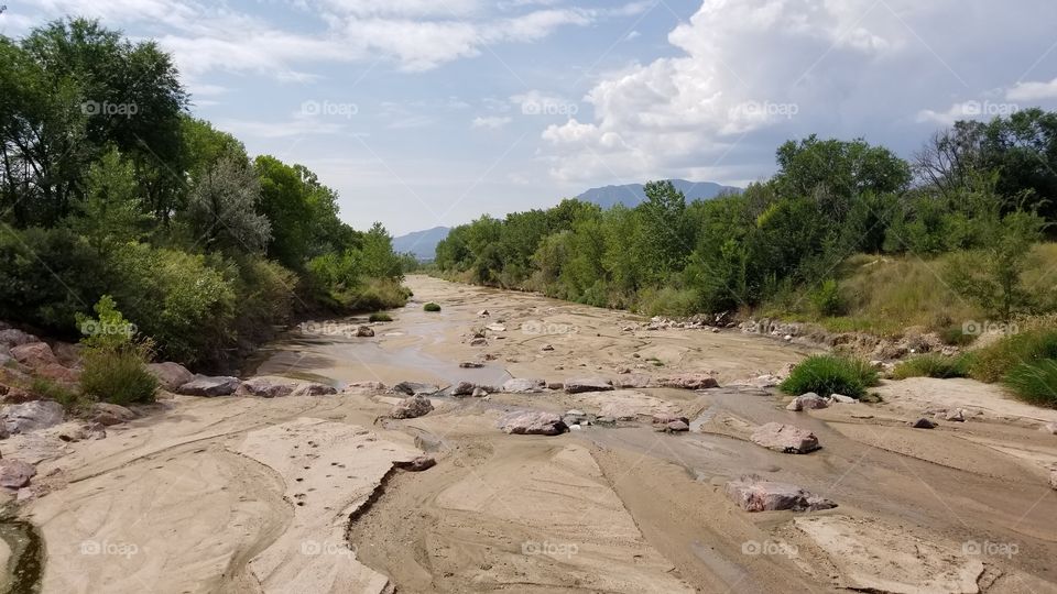 creek bed  Colorado Spring stream