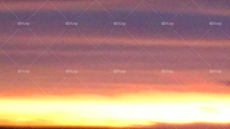 Beautiful Mountain Sunset