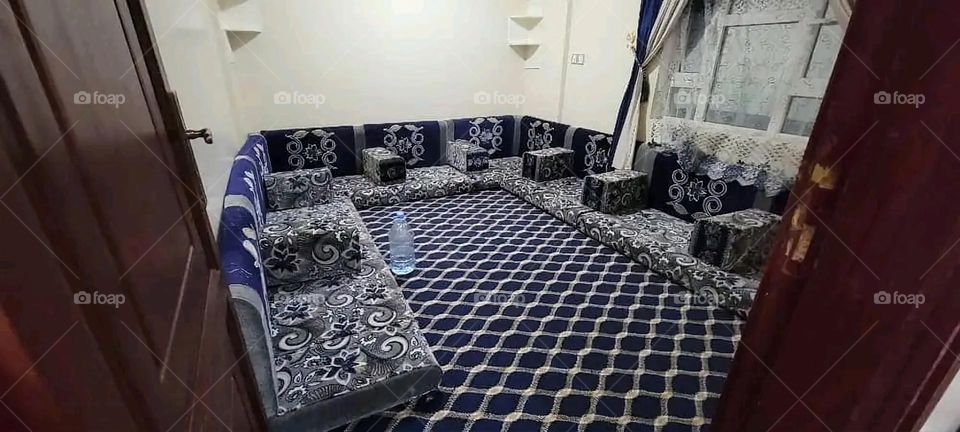 A very beautiful picture, and there is no better picture than it. There is no better picture of green herbs and colorful, red and white roses than it. Glory be to God, the natural and picturesque view, and there is no more