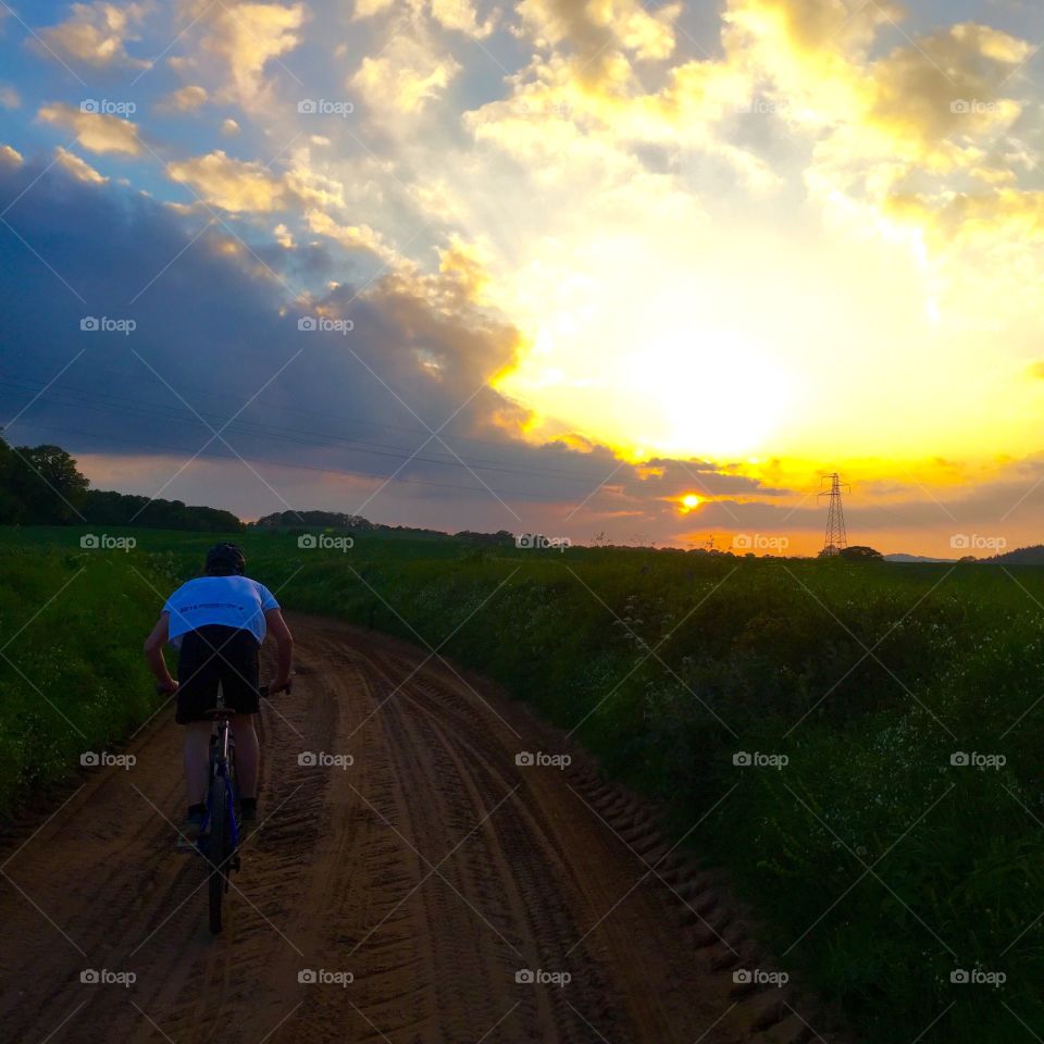 Cycle ride around the lanes