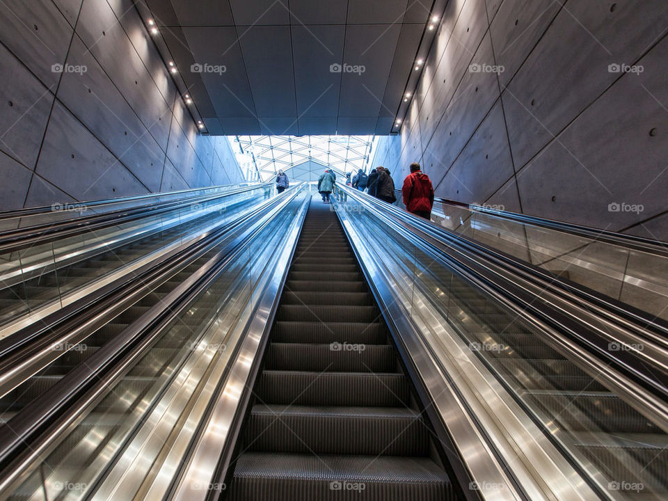 malmö sweden subway stairs by dinopapa