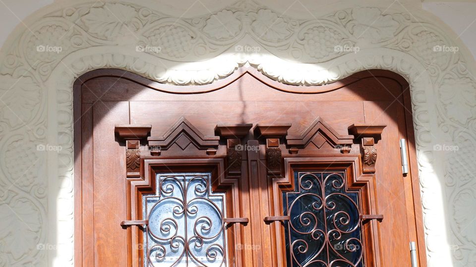 Light entrance in a Church on Calea Victoriei