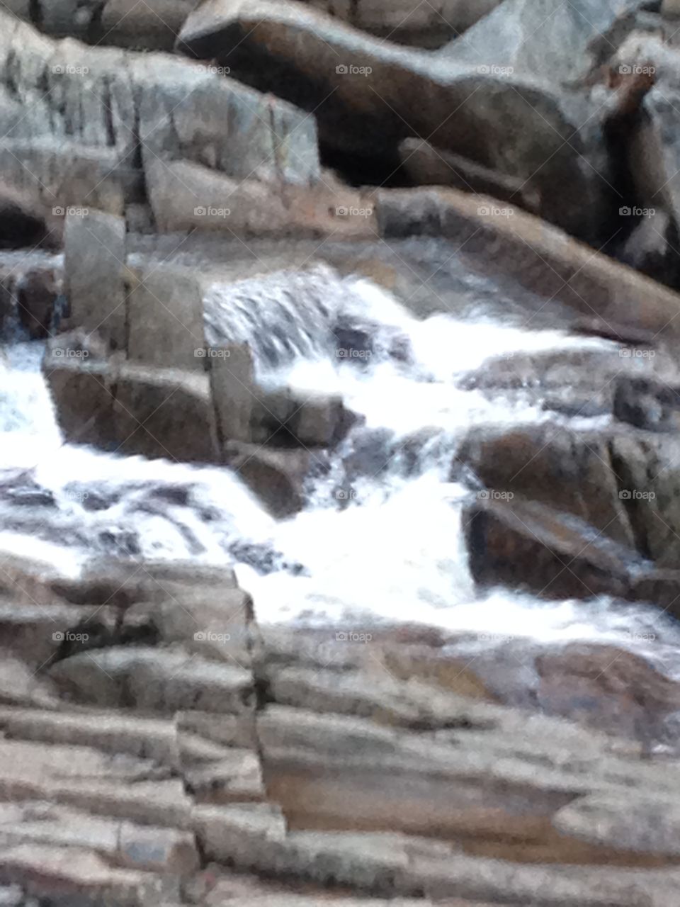 Water, Nature, No Person, Waterfall, Rock