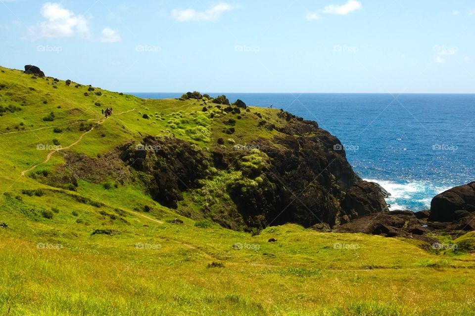 Hiking cliffs of catanduanes