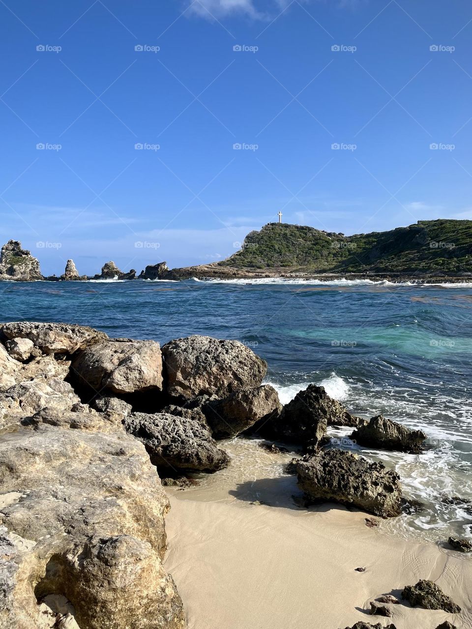 French west indies landscape 