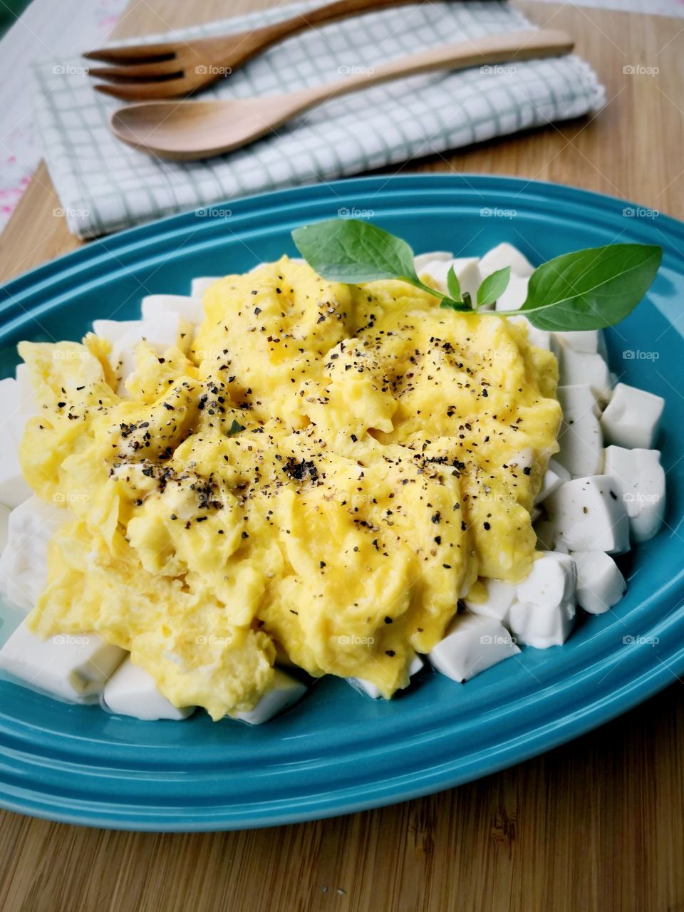 Scrambled Egg with Tofu