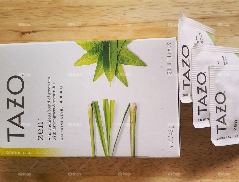 Green tea Tazo zen