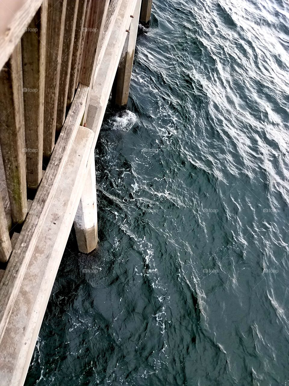 Ocean from a pier