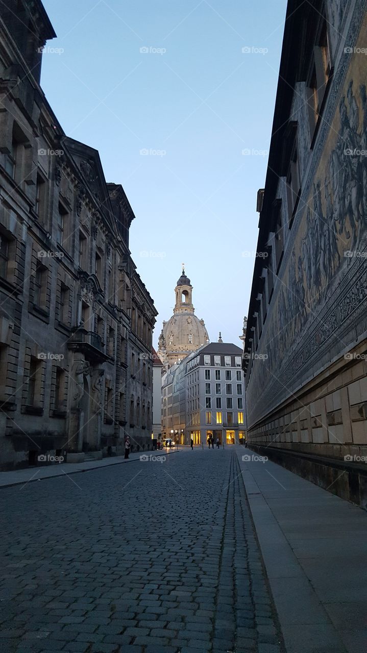 The dome and the wall