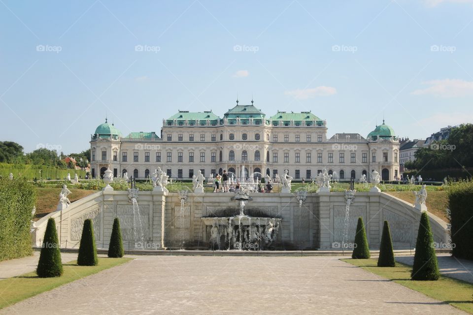 Belvedere Palace. Belvedere Palace in Vienna City