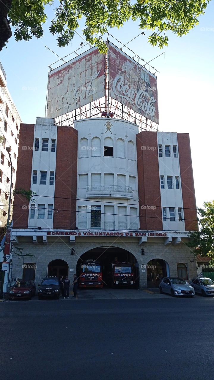 Volunteer Firefighters Building in San Isidro, BsAs, Argentina