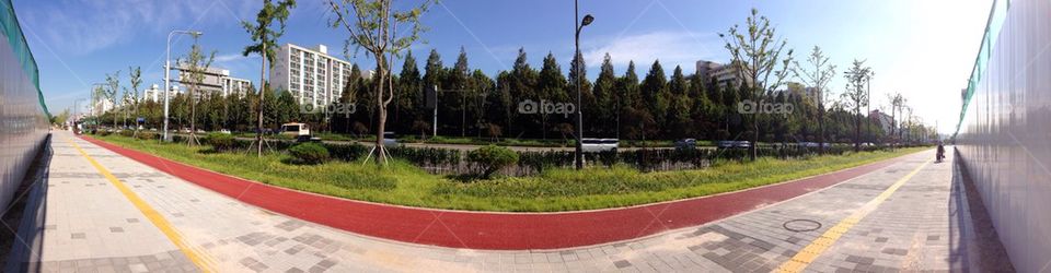 Panorama in South Korea