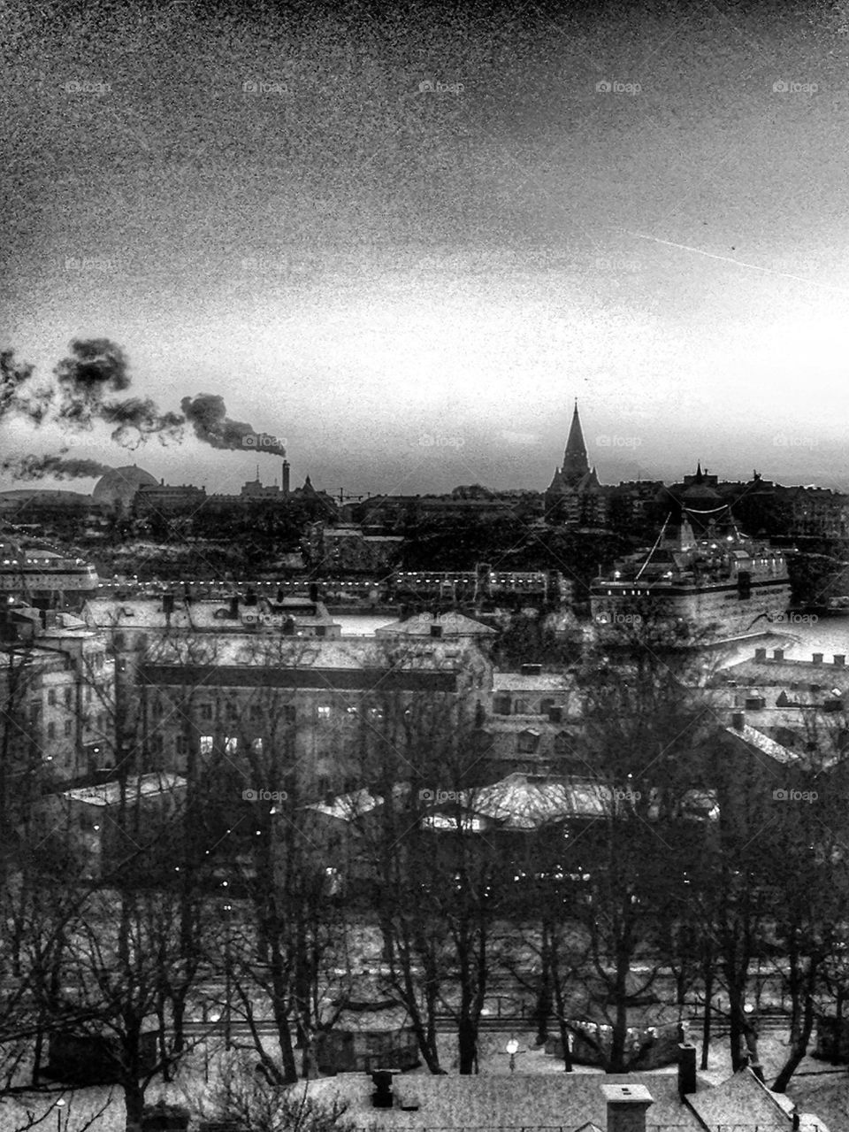 Stockholm black and white