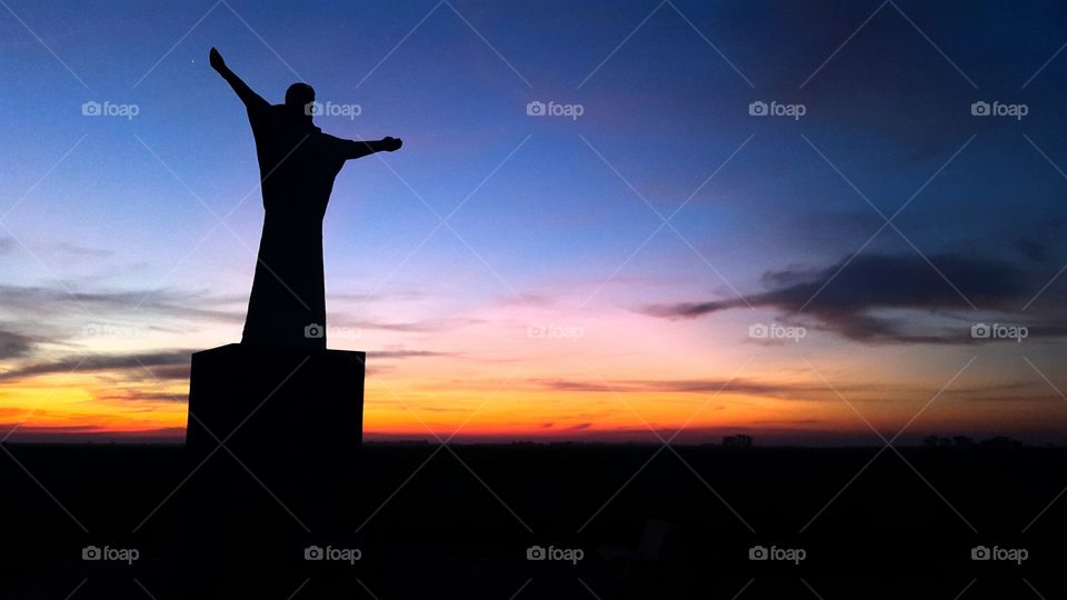 christ. Jesús statue