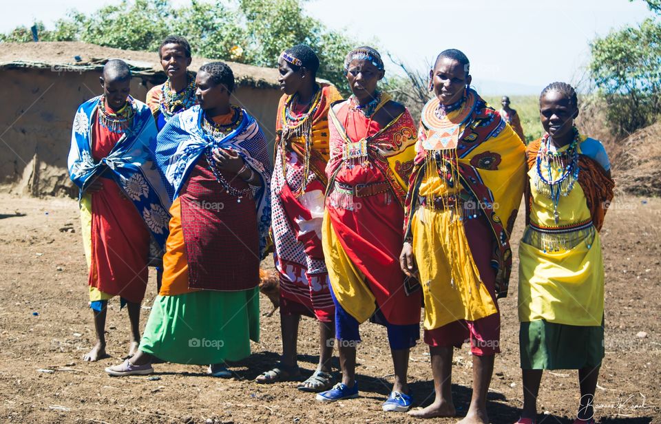 Tribes of Masai Mara, Kenya