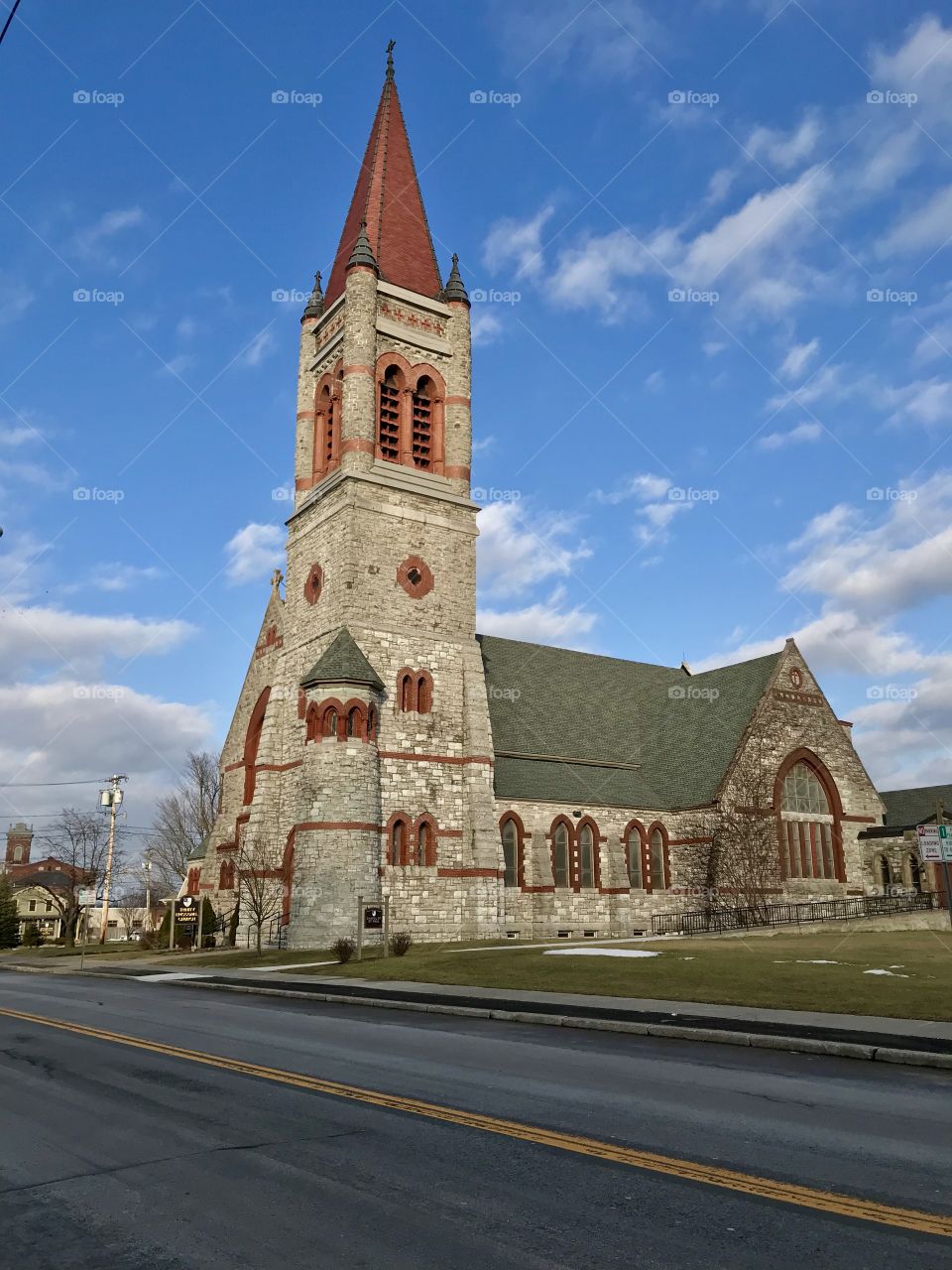 Trinity Episcopal Church in color