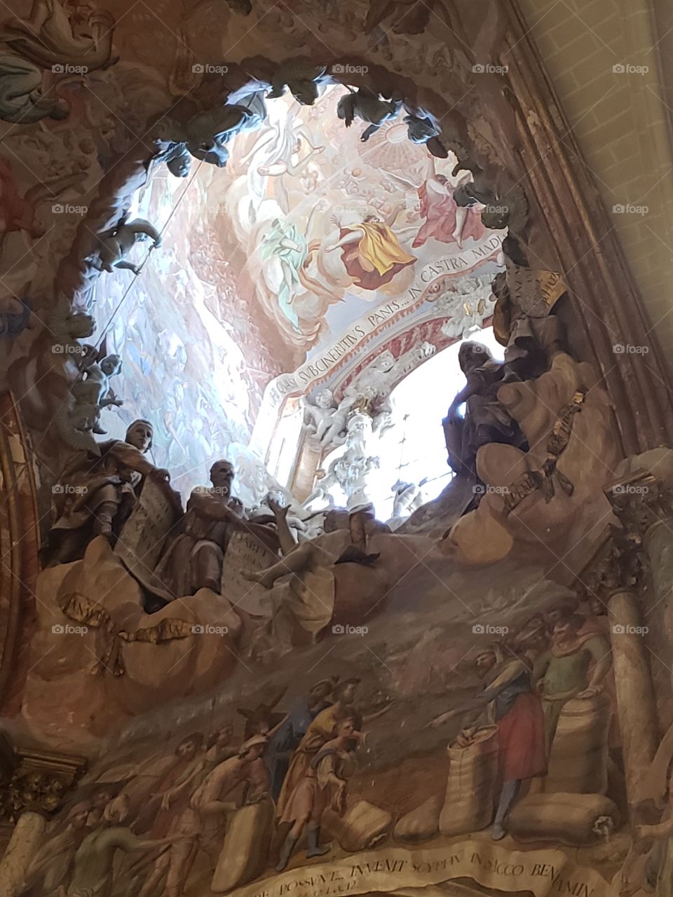 detalle del arte religioso en Toledo