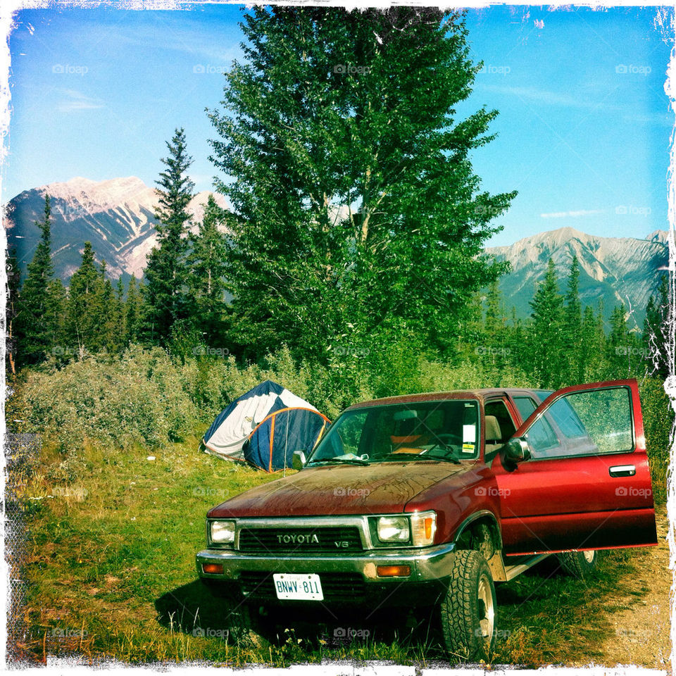 Camping in Alberta