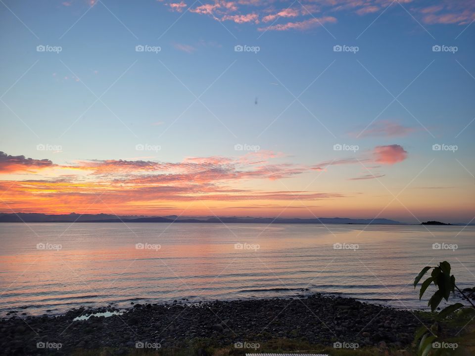 Beach Sunrise in Courtenay