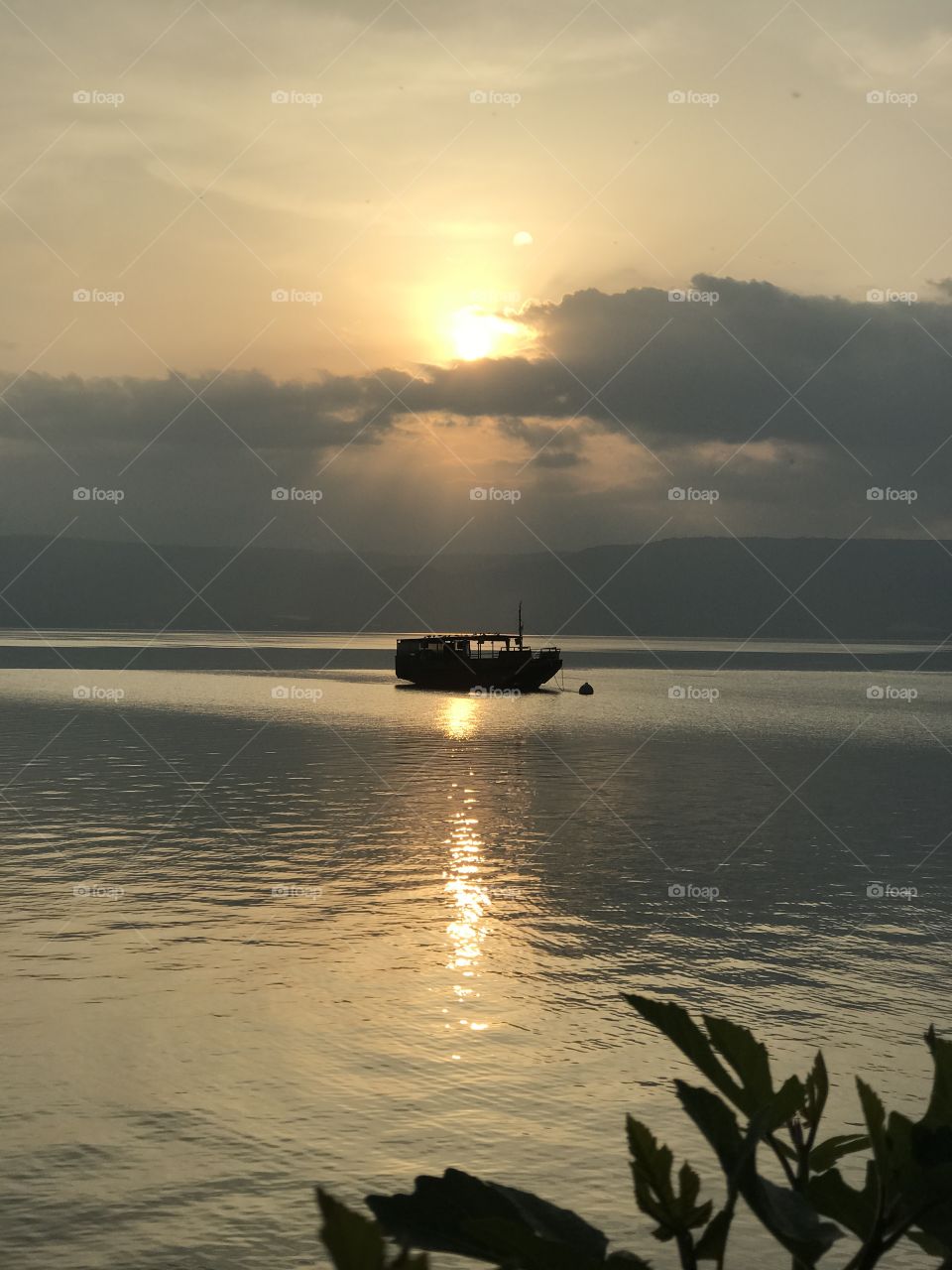 Seascape - Sea of Galilee in Israel 