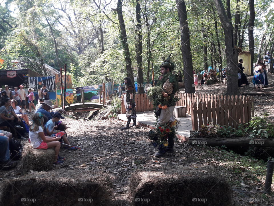 Renaissance Festival Woodland Storytellers