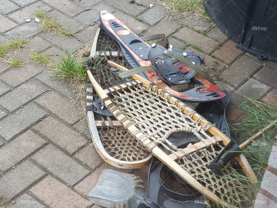 Snowshoes in Summer