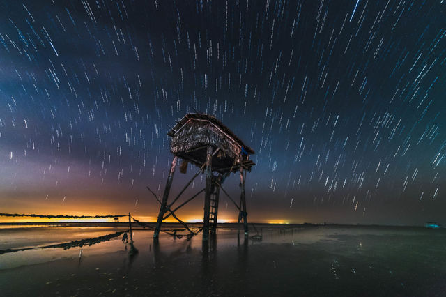 dropping star