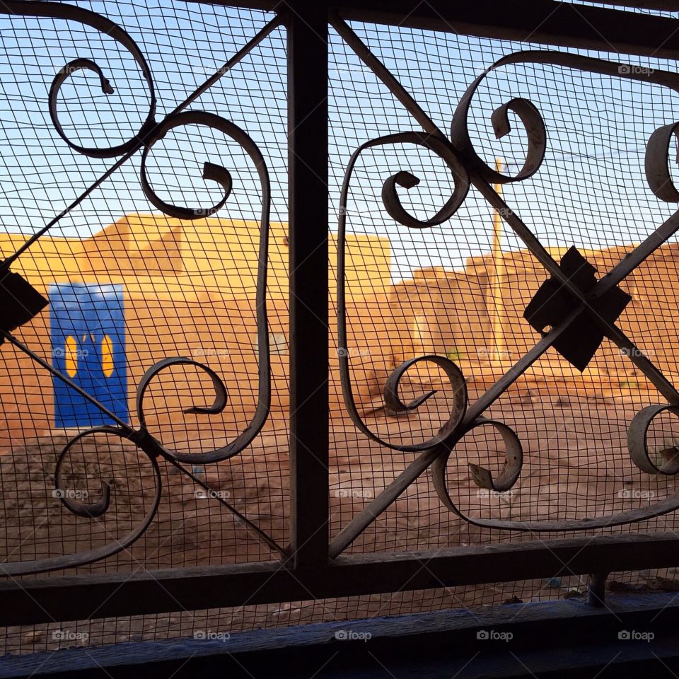 Merzouga desert window