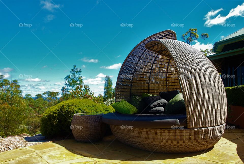 Noonaweena Resort daybed views