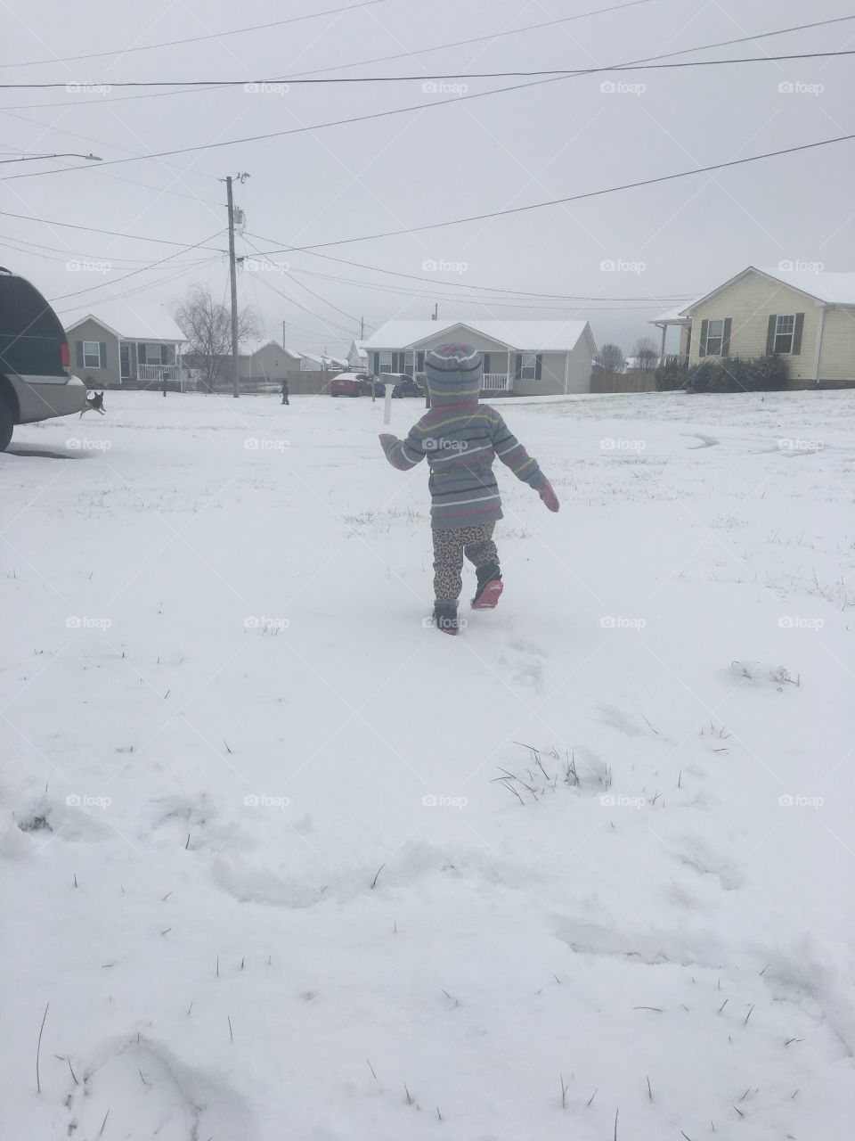 Snow jog