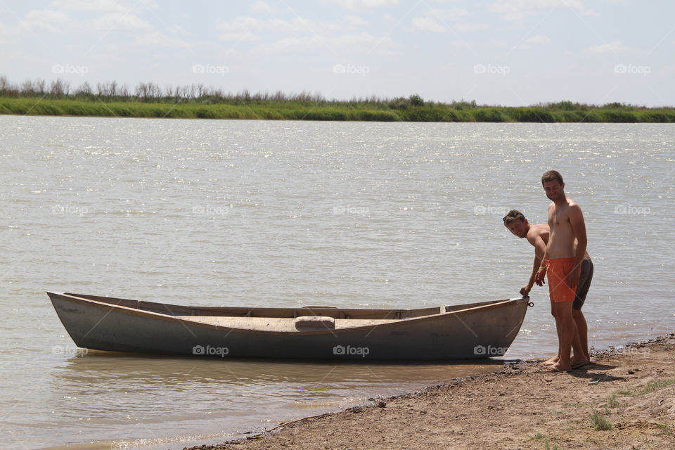 Water, Canoe, Fisherman, Watercraft, Recreation
