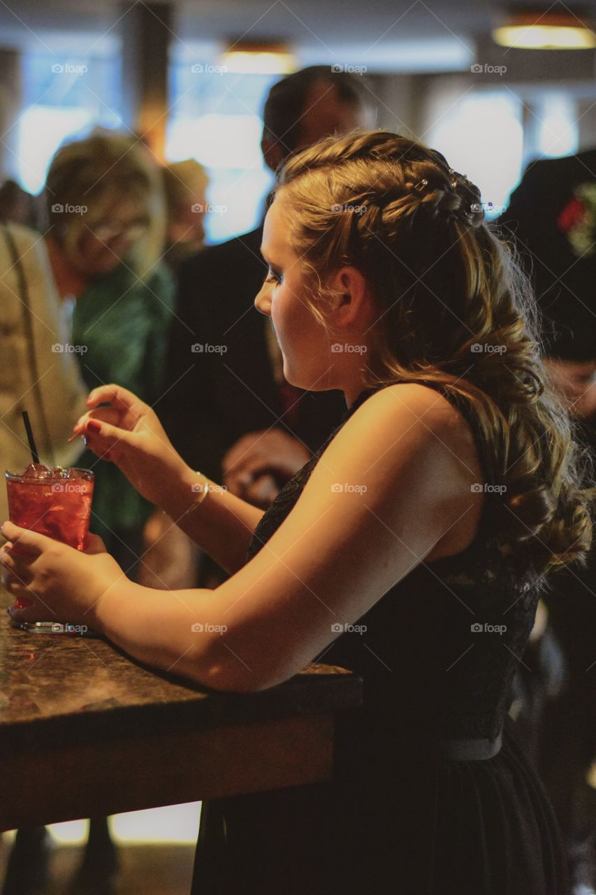 Who wouldn’t want to take a break after the wedding ceremony? Not this girl, Ireland!