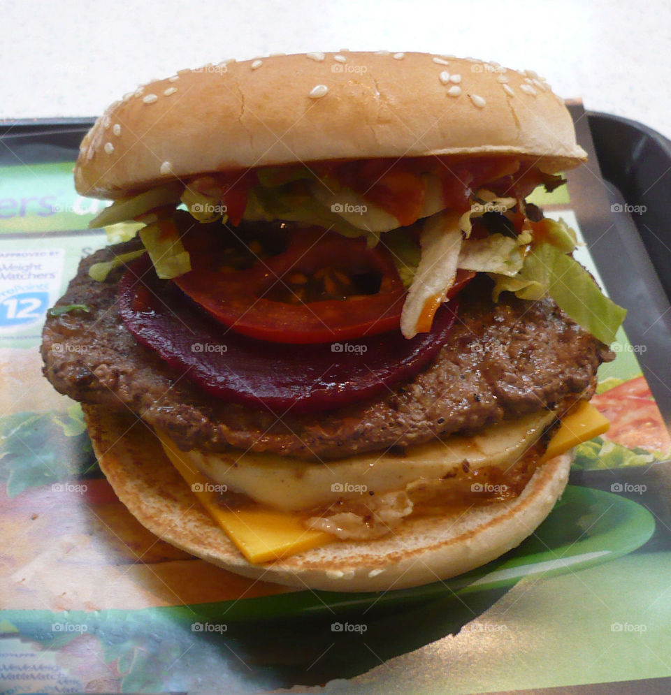 MacDonald's burger