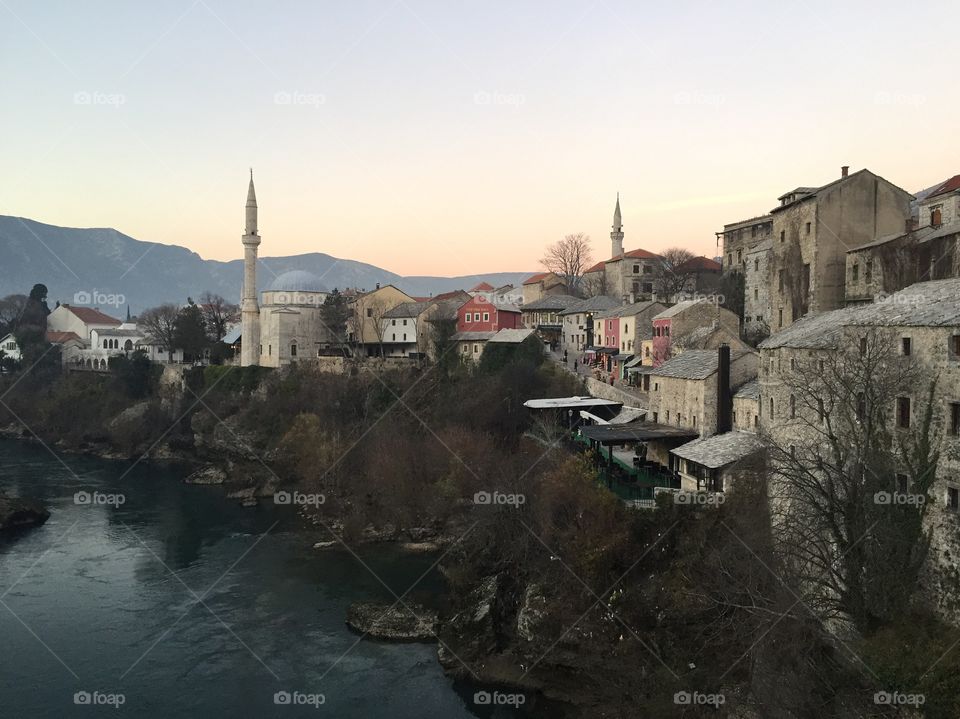 The city of Mostar