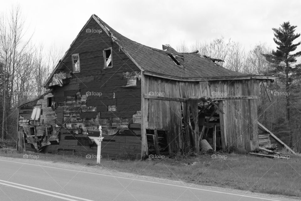 Old Country House in Maine