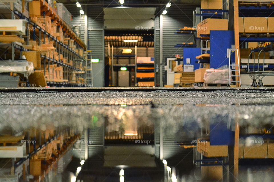 Hardware store and reflection