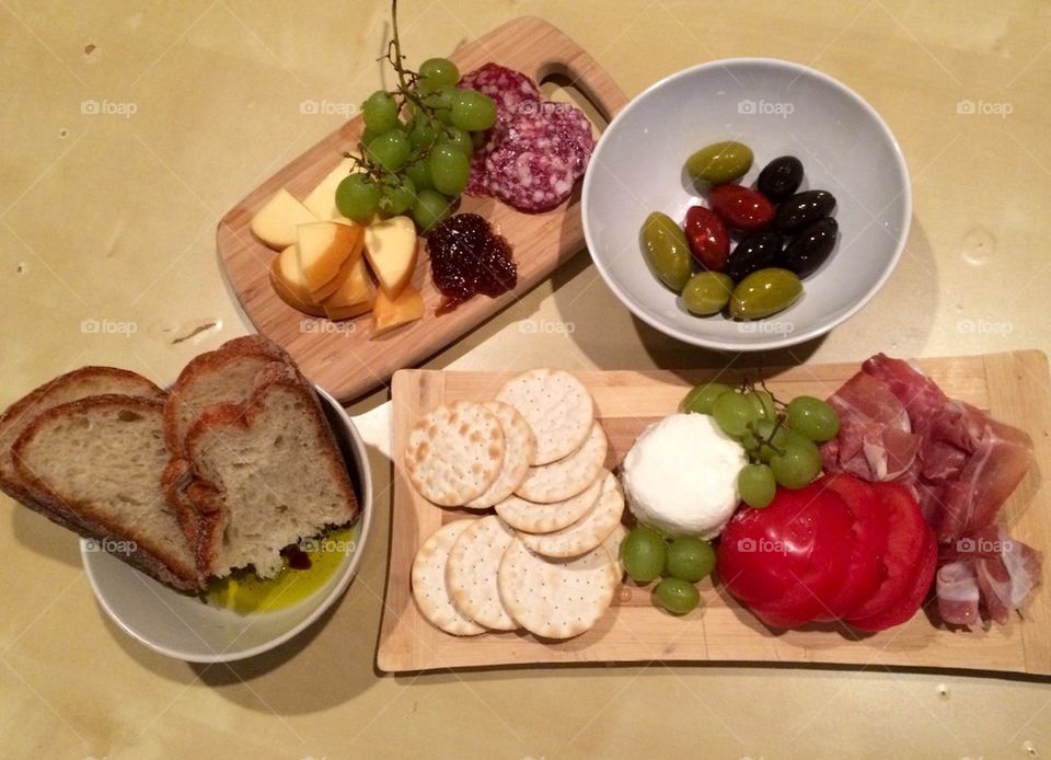 Homemade Cheese Board