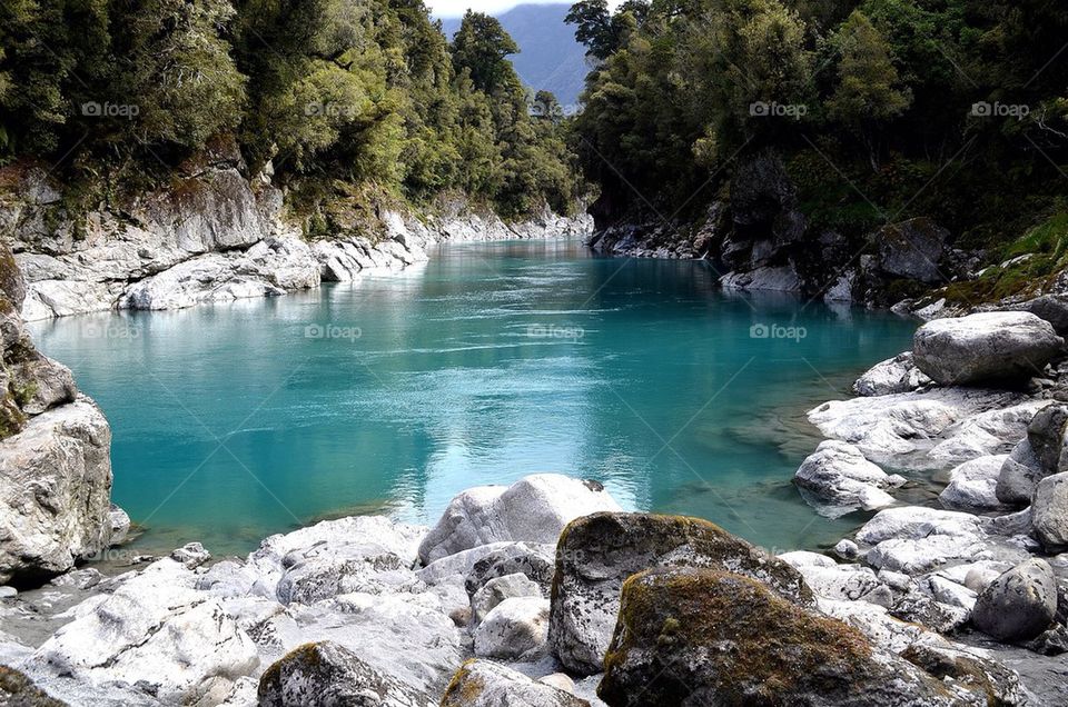 Scenic view of lake